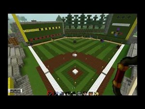 Minecraft Baseball Game - No mods!