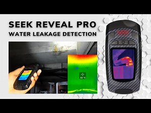Water Leakage Detection by Seek Reveal Pro Thermal Camera