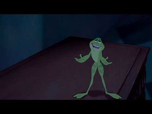 The Princess And The Frog: Naveen Squashed By Books HD