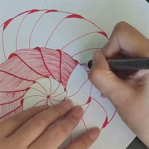 Zentangle Drawing Patterns 禪繞畫基礎圖形練習