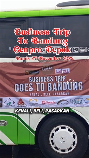 Global Entrepreneur Profesional (GENPRO) on Instagram: "Alhamdulilah Kamis 27 November 2025 lalu sebanyak 56 peserta Genpro Depok sukses mengadakan Business Trip to Bandung 😃 Kunjungan pertama ke Pabrik Syamil Quran Bandung dan mengikuti sesi sharing Bisnis dengan coach Riza Zacharias founder dari Syamil. Beliau sharing tentang perjalanan Syamil hingga sebesar sekarang. Juga meneladani kisah Rasul dan sahabat dalam menjalankan Bisnis. Setelah dari Syamil, rombongan menuju masjid Al Jabar dan te