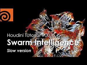 [Houdini Tutorial] 0035 Swarm Intelligence (Slow version)