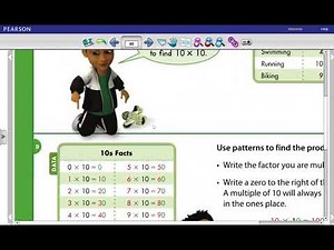 Savvas realiz Math book Grade 3. Lesson (Multiply by 10).