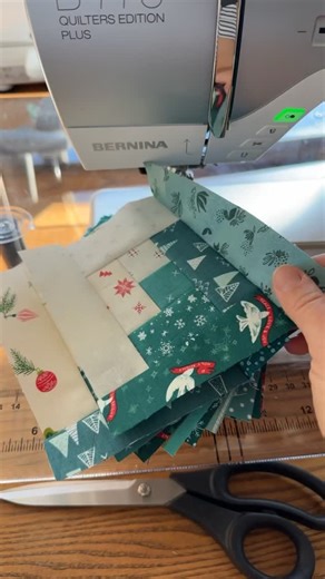 Jessica Dayon on Instagram: "After the small blocks are made for the Wonderland quilt, I assemble them into a large block. . I’ve been working on this and I’ve finished all of the large blocks needed and assembled the quilt top! This quilt top is now waiting its turn to be quilted. . #jessicadayonpatterns #jessicadayonmakes #wonderlandquilt #quiltersofinstagram #jessicadayonmakes #quiltersgonnaquilt #patchworkquilt #quilting #logcabinquilt #patchwork #quilt #quilter #bernina #plusquilt #berninaa