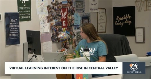 Central Valley Virtual High School sees enrollment surge with flexible learning model