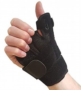 Thumb Brace Thumb Splint CMC I Trigger Thumbs Spica Splint Arthritis Pain Relief & Support I Wrist Brace & Stabilizer For Joint Tendonitis Tenosynovitis I Hand Braces Left & Right Hand