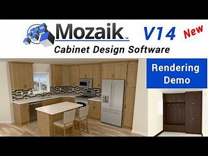 Mozaik V14 Complete CNC software for the cabinet industry