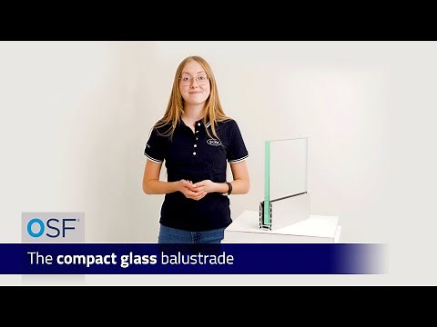 SADEV - OSF glass balustrade, compact like its price !