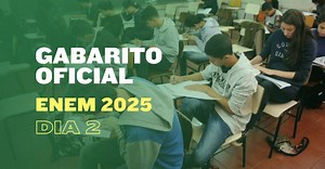 Gabarito oficial Enem 2025: prova verde do segundo dia