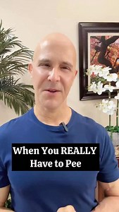When You Really Have to Pee! #drmandell #health #pee #bathroom | Motivationaldoc