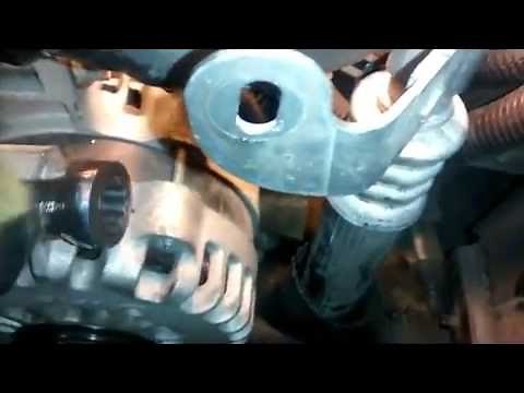 How to Remove Alternator and Thermostat on a 2004 GMC Envoy