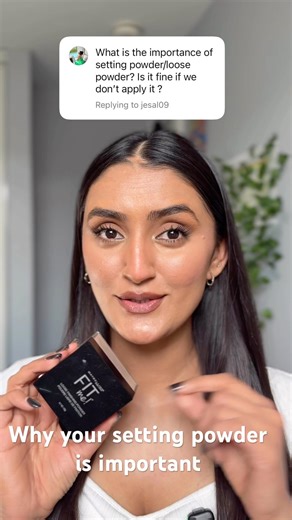Why setting powder is very important you know?? ￼ #settingpowder #makeulook #loosepowder