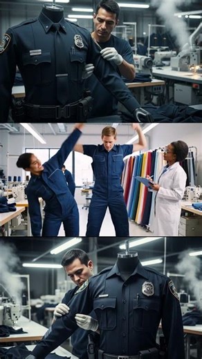 How USA Police Uniforms Are Made Inside Factory | Complete Manufacturing Process Explained
