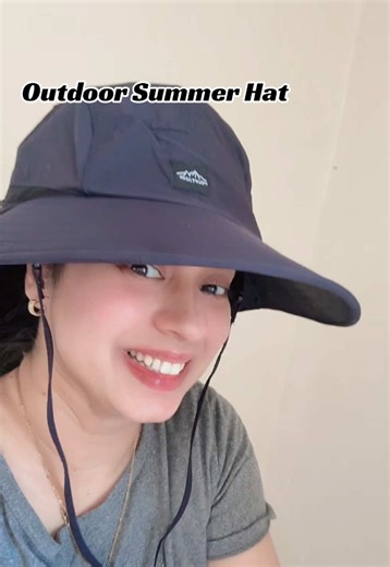 UPF 50 Outdoor Sun Hat with Neck Flap – Wide Brim Bucket Hat