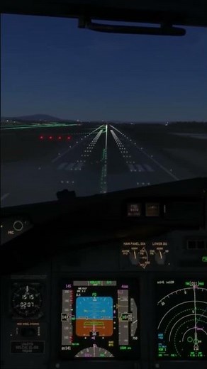 MSFS2024 beatiful arrival into Oslo! Norwegian PMDG 737-800