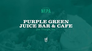 Eating healthy is easy at Purple Green Juice Bar & Cafe in historic Jim Thorpe. Several weeks ago we stopped by to try their freshly made juices, smoothies, and more. Here's our inside look at the shop that is currently open Thursday through Monday for takeout and curbside pickup. 🥤 #DiscoverNEPA Please, for all of our friends, families, and neighbors, continue observing all recommended health and safety precautions to prevent the spread of coronavirus (COVID-19). | DiscoverNEPA