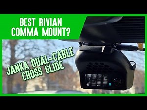 The Cleanest Rivian Comma Mount Yet – Janka’s Cross Glide Upgrade