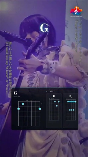 ハッピーラッキーチャッピー 🎸 Guitar Chord Progression | ano – Takopii no Genzai