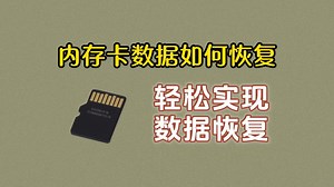 【数据恢复】【数据恢复】SD卡数据恢复的免费方法，相机SD卡内存卡误删、格SD卡误删的照片怎么找回？相机内存卡数据恢复方法！误删、格式化一键轻松恢复照片、视频！