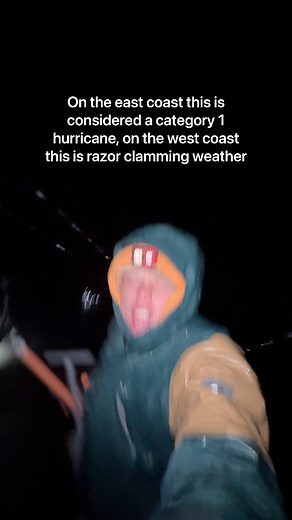 29K views · 217 reactions | Digging razor clams in hurricane winds | Vlad Siryk | Facebook