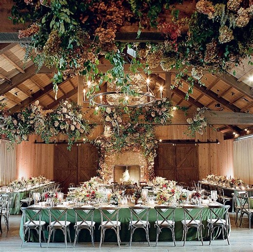 Winter wedding reception decorations | Beachweddingtips.com