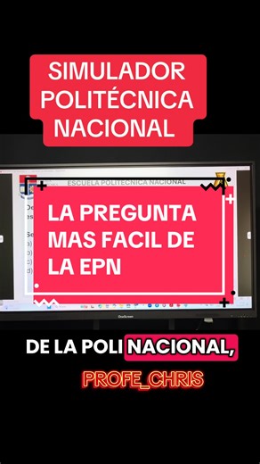 Examen Preuniversitario Ecuador 2026: Pregunta Fácil