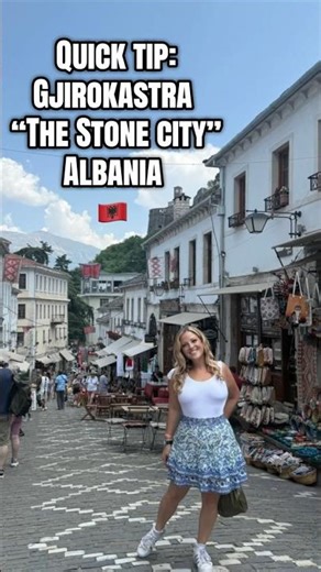 QUICK TIP: Gjirokaster “Stone City”-Albania🇦🇱#traveltips #travelvlog #gjirokaster #albania #travel