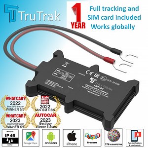 TruTrak GPS Tracking Device - Van Motorbike Caravan Car Tracker - 1 Year Bundle 5060751850007 | eBay UK