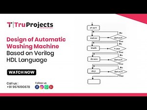 Design of Automatic Washing Machine Based on Verilog HDL Language vlsi projects in hyderabad