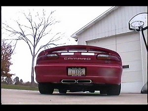 2002 camaro ss exhaust sound