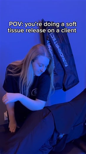 Recovery Lab Corona | Sports & Wellness Therapy on Instagram: "POV: you’re doing a soft tissue release on a client #sportsmassage #sportstherapy #corona #recoverylab"
