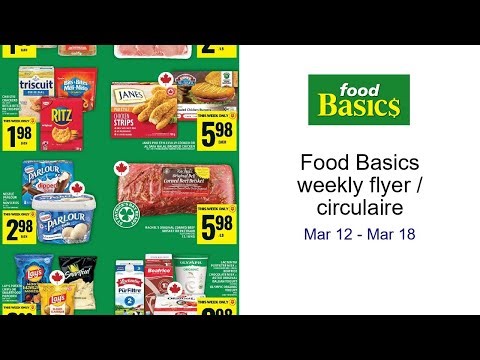 Food Basics weekly flyer / circulaire Mar 12 - Mar 18