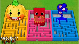 I found rainbow biggest maze in Minecraft | Yuyu Craft