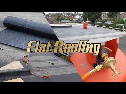 Flat Roofing - Episode #1 - Torch On Felt Drip Edges