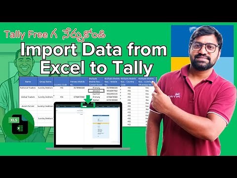 How to Import Excel Data into Tally Prime (Step-by-Step Guide)