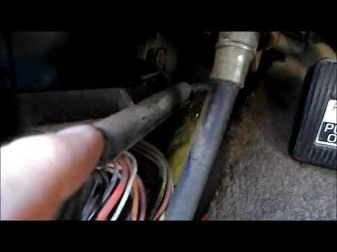 Broken Hood Latch Cable How do I open my hood now? Potentially easy fix Ford Truck Van Specific