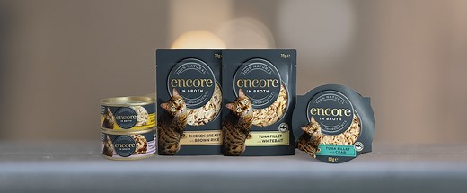 Feed your pet Encore | Natural pet food with more real meat.