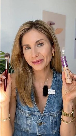 The Best Concealer Brush for Thick, Full Coverage Concealers!