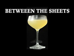 Como Fazer Between The Sheets Cocktail Receita #cocktails #receitas #drinks