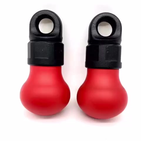 Strong Grip- Premium Rotating Cable Attachment Buy Your Strong Grip TODAY & WE WILL INCLUDE ... NEW DOUBLE Rope Strap Cable Attachment (to use with Strong Grips Set or other Torque Sets) FREE Tote - Easily Carry & Store Your Grips The only 360° Premium Cable Grip Attachment. Add this Stainless Steel Rotating Head to any cable or pulley machine. Perfect for Fluid Motion, Fast & Easy Transitions for your Back, Shoulders, Triceps, Biceps, and More! Lifetime Guarantee on structure and rotation. 700 