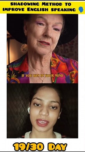 shadowing Method to improve English speaking challenge 19/30Day #english