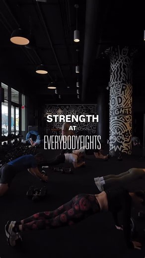 EverybodyFights® on Instagram: "What is STRENGTH? 💪 STRENGTH is a progressive overload class designed to help you move better, lift smarter, and build real strength. • Non-circuit format • 6 total rounds • 5–6 exercises per class Rounds 1–3: Focus on learning the movement, building comfort, and using lighter weight with higher reps Rounds 4–6: Increase the weight, lower the reps, and challenge your strength once confidence is there This is where form, intention, and progress meet. #everybodyfig