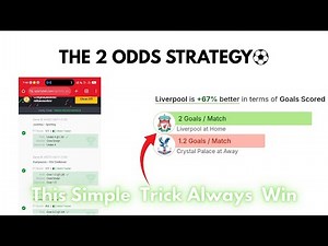 The Easiest 2 Odds Betting Trick for Consistent Winning ⚽💰