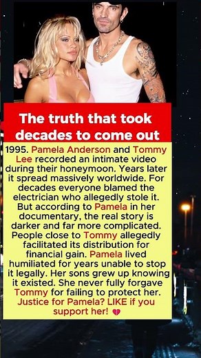 Who Really Leaked Pamela Anderson and Tommy Lee's Private Video