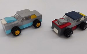 乐高10698拼搭：小汽车6.0