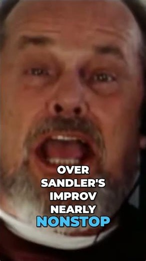 Sandler Kept Nicholson in tears filming ‘Anger Management' #adamsandler #movies #behindthescenes