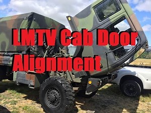 FMTV CAB DOOR ALIGNMENT #7