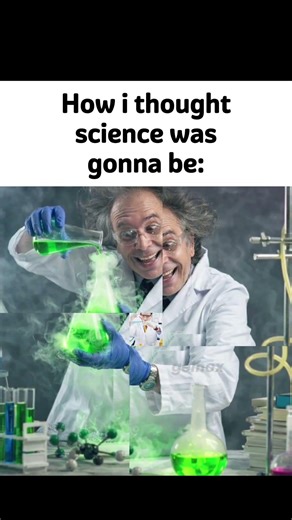 Science Expectation vs Reality #university #college #student