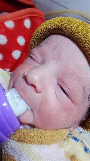 “Cute Newborn Baby First Feeding After Delivery | NICU Observation#hospital