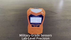 4-Gas Detector, Portable Clip-On CO/H₂S/O₂/LEL Monitor w/Triple Alarm, Data-Log, Explosion-Proof, Industrial Certified – for Plant, Mine, Confined Space, Home Use